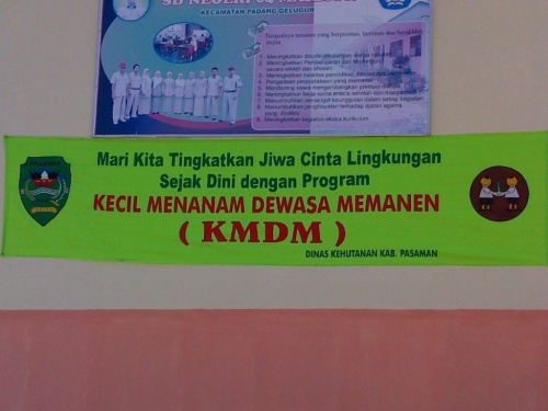 Kecil Menanam Dewasa Memanen (KMDM)